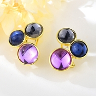 Picture of Dubai Zinc Alloy Dangle Earrings with 3~7 Day Delivery