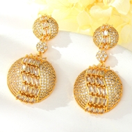 Show details for Cubic Zirconia White Dangle Earrings with Price Show details for Cubic Zirconia White Dangle Earrings with Price
