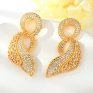 Show details for Copper or Brass Luxury Dangle Earrings with Unbeatable Quality Show details for Copper or Brass Luxury Dangle Earrings with Unbeatable Quality