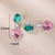 Picture of Fast Selling Colorful Love & Heart Dangle Earrings For Your Occasions