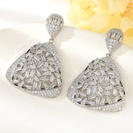 Show details for Best Cubic Zirconia Copper or Brass Dangle Earrings Show details for Best Cubic Zirconia Copper or Brass Dangle Earrings