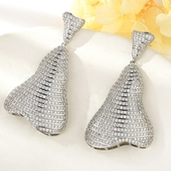 Show details for Good Cubic Zirconia Luxury Dangle Earrings Show details for Good Cubic Zirconia Luxury Dangle Earrings