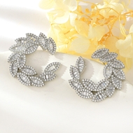 Show details for Good Cubic Zirconia Leaf Dangle Earrings Show details for Good Cubic Zirconia Leaf Dangle Earrings
