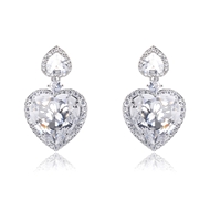 Picture of Pretty Cubic Zirconia Luxury Dangle Earrings