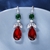 Picture of Funky Big Colorful Dangle Earrings