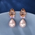 Picture of Luxury Cubic Zirconia Dangle Earrings with Fast Shipping