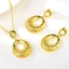 Show details for Zinc Alloy Gold Plated 2 Piece Jewelry Set with Unbeatable Quality