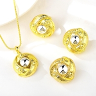 Show details for Dubai Big 3 Piece Jewelry Set with Beautiful Craftmanship Show details for Dubai Big 3 Piece Jewelry Set with Beautiful Craftmanship