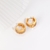 Picture of Delicate White Huggie Earrings at Unbeatable Price