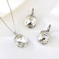 Show details for Geometric Swarovski Element 2 Piece Jewelry Set with Worldwide Shipping Show details for Geometric Swarovski Element 2 Piece Jewelry Set with Worldwide Shipping