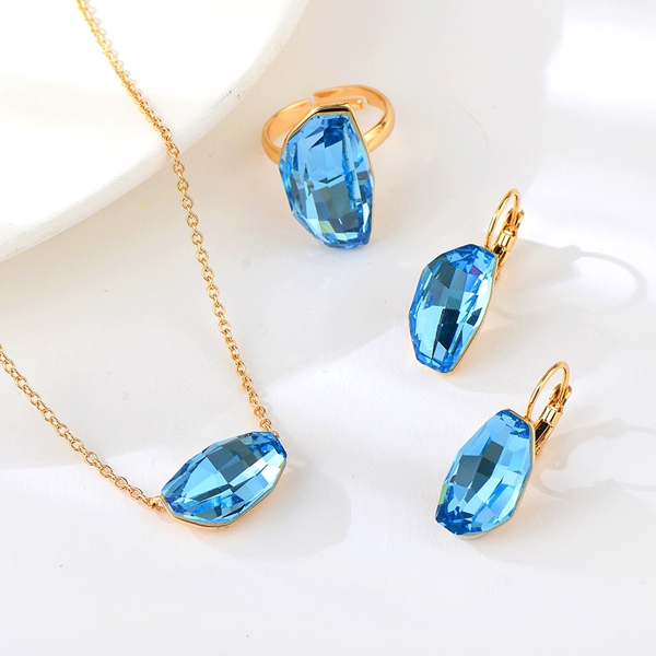 Picture of Bulk Zinc Alloy Swarovski Element 3 Piece Jewelry Set Exclusive Online