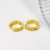 Picture of Delicate Plain Delicate Huggie Earrings