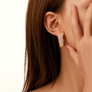 Picture of Low Price Copper or Brass Delicate Huggie Earrings from Trust-worthy Supplier