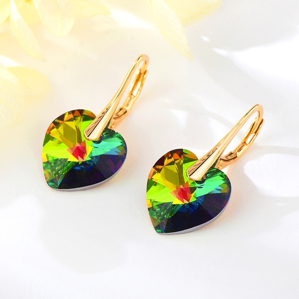 Picture of Most Popular Swarovski Element Copper or Brass Dangle Earrings