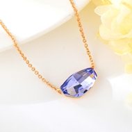 Show details for Hot Selling Purple Small Short Statement Necklace from Top Designer Show details for Hot Selling Purple Small Short Statement Necklace from Top Designer