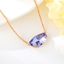 Show details for Hot Selling Purple Small Short Statement Necklace from Top Designer