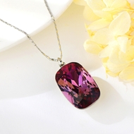 Show details for Attractive Pink Copper or Brass Pendant Necklace For Your Occasions Show details for Attractive Pink Copper or Brass Pendant Necklace For Your Occasions