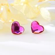 Show details for Love & Heart Swarovski Element Big Stud Earrings with Speedy Delivery Show details for Love & Heart Swarovski Element Big Stud Earrings with Speedy Delivery