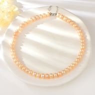 Show details for Cheap Platinum Plated Orange Short Chain Necklace From Reliable Factory Show details for Cheap Platinum Plated Orange Short Chain Necklace From Reliable Factory