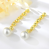 Picture of Need-Now Gold Plated Zinc Alloy Dangle Earrings from Editor Picks