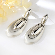 Picture of Popular Plain Dubai Dangle Earrings