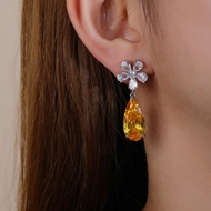 Picture of Luxury Big Dangle Earrings with Speedy Delivery