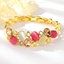 Show details for Wholesale Rose Gold Plated Colorful Fashion Bracelet with No-Risk Return