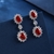 Picture of Bulk Platinum Plated Luxury Dangle Earrings with No-Risk Return