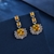 Picture of Hot Selling Yellow Luxury Dangle Earrings from Top Designer