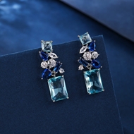 Picture of Irregular Luxury Dangle Earrings with Fast Delivery