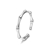 Picture of Distinctive Platinum Plated 999 Sterling Silver Fashion Ring with Low MOQ