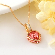 Show details for Copper or Brass Love & Heart Pendant Necklace with Speedy Delivery Show details for Copper or Brass Love & Heart Pendant Necklace with Speedy Delivery