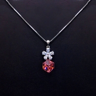 Show details for Fashion Cubic Zirconia Pendant Necklace with 3~7 Day Delivery Show details for Fashion Cubic Zirconia Pendant Necklace with 3~7 Day Delivery