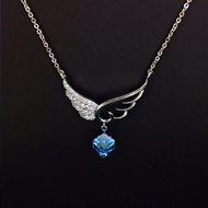 Show details for Delicate Wing Holiday Pendant Necklace Show details for Delicate Wing Holiday Pendant Necklace