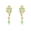 Show details for Copper or Brass Luxury Dangle Earrings at Super Low Price