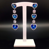 Show details for Party Swarovski Element Dangle Earrings with Fast Shipping Show details for Party Swarovski Element Dangle Earrings with Fast Shipping