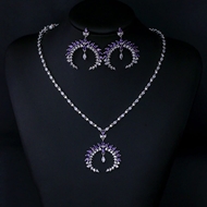 Show details for Copper or Brass Purple 2 Piece Jewelry Set at Great Low Price Show details for Copper or Brass Purple 2 Piece Jewelry Set at Great Low Price