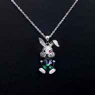 Show details for Fashionable Party Green Pendant Necklace Show details for Fashionable Party Green Pendant Necklace