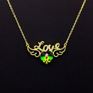Show details for Featured Green Swarovski Element Pendant Necklace with Full Guarantee Show details for Featured Green Swarovski Element Pendant Necklace with Full Guarantee