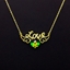 Show details for Featured Green Swarovski Element Pendant Necklace with Full Guarantee