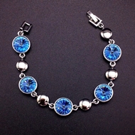 Show details for Purchase Platinum Plated Swarovski Element Fashion Bracelet with Wow Elements Show details for Purchase Platinum Plated Swarovski Element Fashion Bracelet with Wow Elements