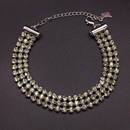 Show details for Funky Irregular Swarovski Element Fashion Bracelet Show details for Funky Irregular Swarovski Element Fashion Bracelet