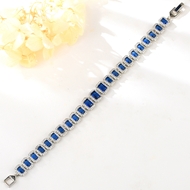 Show details for Affordable Copper or Brass Platinum Plated Fashion Bracelet in Exclusive Design Show details for Affordable Copper or Brass Platinum Plated Fashion Bracelet in Exclusive Design