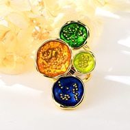 Picture of Unique Enamel Zinc Alloy Fashion Ring