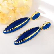 Picture of Hypoallergenic Gold Plated Irregular Dangle Earrings with Easy Return