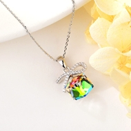 Show details for Shop Platinum Plated Fashion Pendant Necklace with Wow Elements Show details for Shop Platinum Plated Fashion Pendant Necklace with Wow Elements