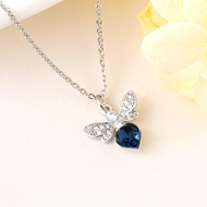 Show details for Trendy Copper or Brass Swarovski Element Pendant Necklace with No-Risk Refund Show details for Trendy Copper or Brass Swarovski Element Pendant Necklace with No-Risk Refund
