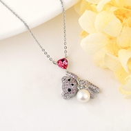 Picture of Fast Selling Red Bear Pendant Necklace Exclusive Online