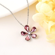 Show details for Party Platinum Plated Pendant Necklace with Beautiful Craftmanship Show details for Party Platinum Plated Pendant Necklace with Beautiful Craftmanship
