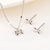 Picture of 925 Sterling Silver White 2 Piece Jewelry Set with Wow Elements